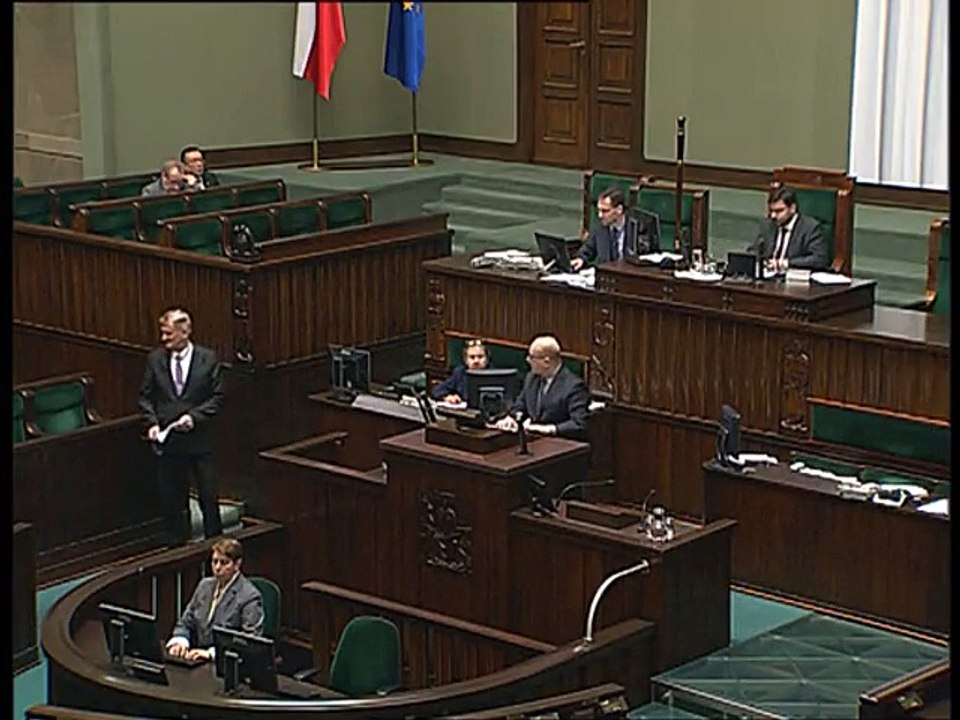 Poseł Paweł Bańkowski - Wystąpienie z dnia 08 marca 2017 roku.