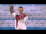 Men's 200m individual medley SM12 | Victory Ceremony | 2014 IPC Swimming European Championships