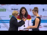 Women's 200m individual medley SM13 | Victory Ceremony | 2014 IPC Swimming European Championships