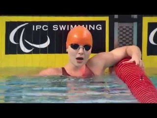 Women's 50m freestyle S6 | Final | 2014 IPC Swimming European Championships Eindhoven