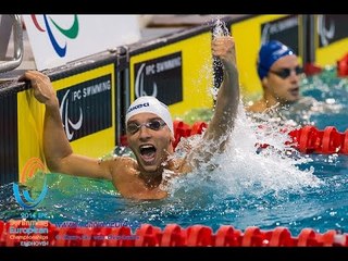 Men's 100m freestyle S9 | Final | 2014 IPC Swimming European Championships Eindhoven