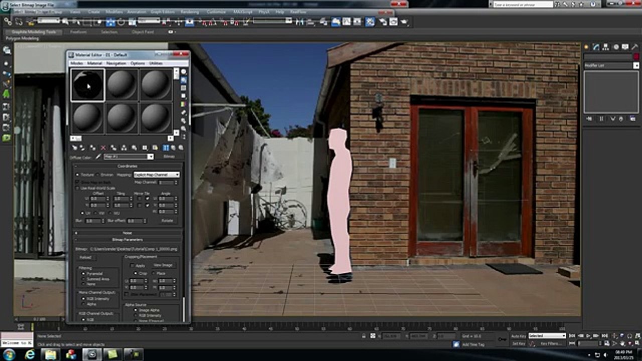 3dsMax Tutorial - Human Shatter Effect (FreddieW Metal Gear Sunrising Effect)