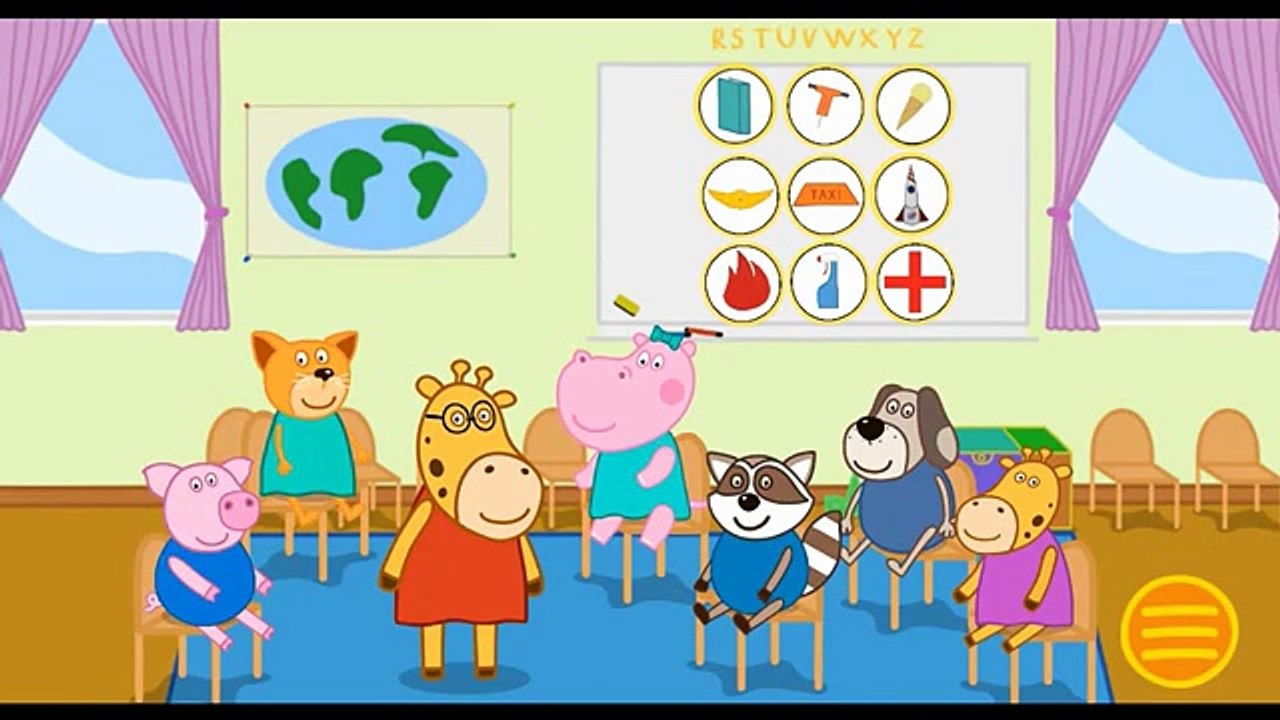 Гиппо Пеппа Профессии для детей 2 Hippo Peppa Profession for children 2