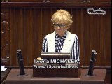 Poseł Iwona Michałek - Wystąpienie z dnia 09 marca 2017 roku.