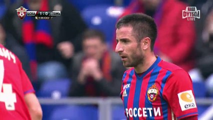 Alan Dzagoev Goal HD - CSKA Moskva 2-0 Tom' Tomsk - 11.03.2017 HD