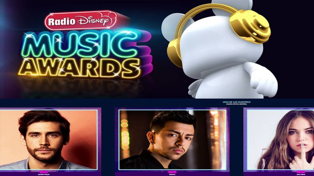 Gemeliers, Dasoul y Álvaro Soler preparados para premios Disney