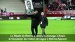 Football: hommage à Kopa pendant le match Reims-Ajaccio