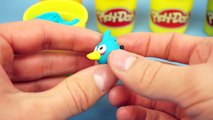 Angry Birds 3D Modeling Blue Bird-Make Blue Bird with Play Doh