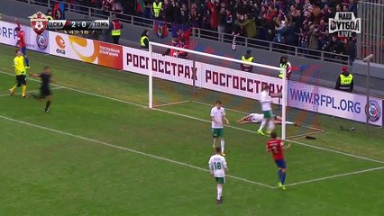 Aleksei Ionov Goal HD - CSKA Moskva 3-0 Tom' Tomsk - 11.03.2017 HD