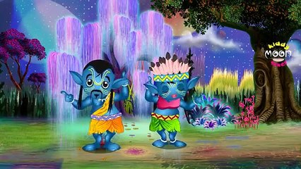 Super Heroes Finger Family from Kiddy Moon Songs | Nursery Rhymes | Kids Songs Minions Spi