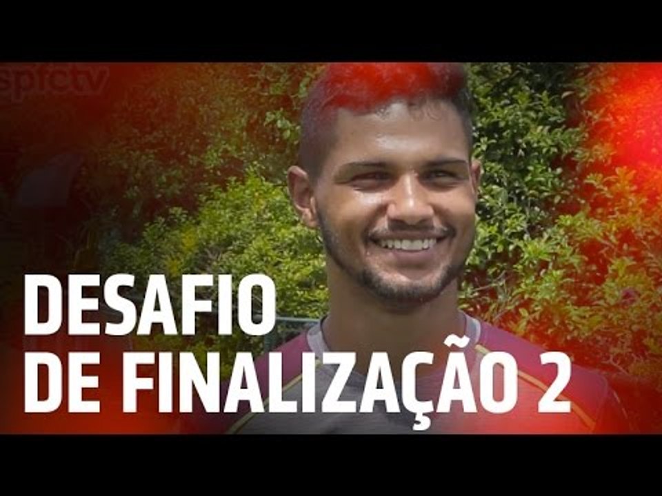 DESAFIO DE FINALIZAÇÃO 2: CAÍQUE CAMPEÃO! (COM UM GOL SÓ ¬¬) | SPFCTV