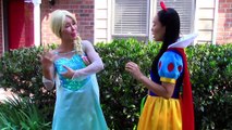 Frozen Elsa vs Maleficent Challenge w/ Joker Elsa, Spiderman, Spiderbaby