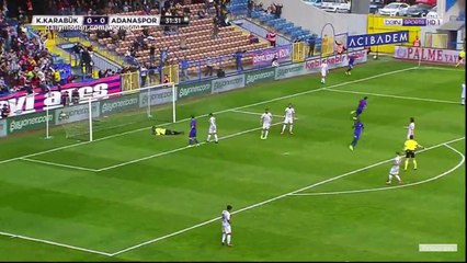 Cristian Tanase Goal HD - Kardemir Karabuk 1 - 0 Adanaspor AS - 11.03.2017 (Full Replay)