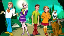 Disney Frozen Transforms Scooby-Doo Finger Family Songs - Nursery Rhymes Lyric & More - Pa