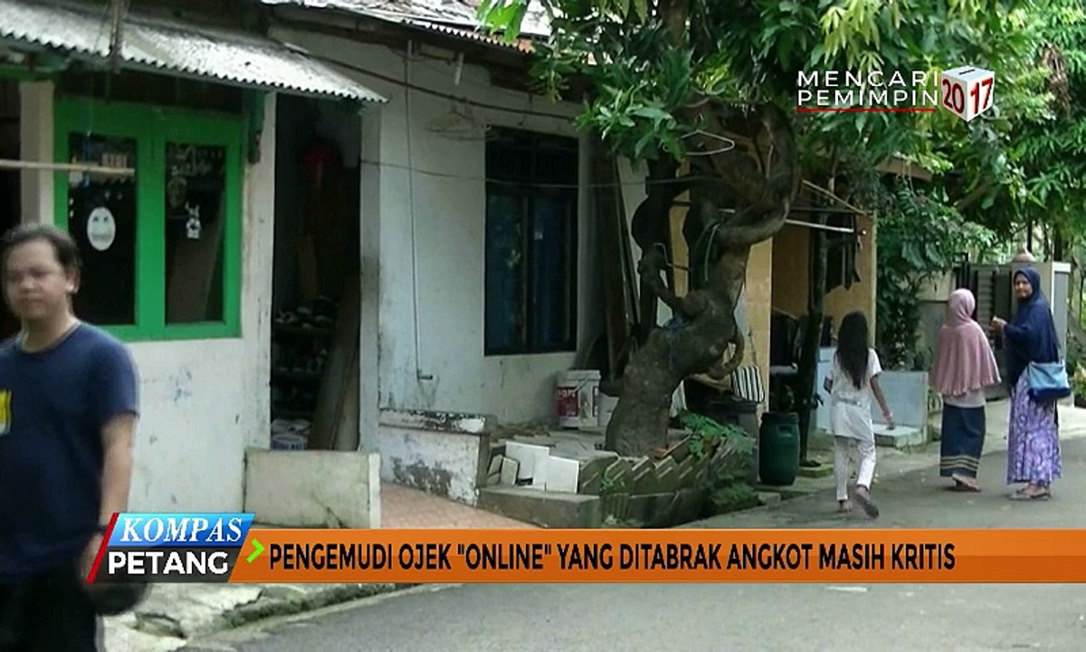 Pengemudi Ojek Online yang Ditabrak Masih Kritis
