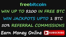 FreeBitco How To Earn Free Bitcoin Every Hour 2017