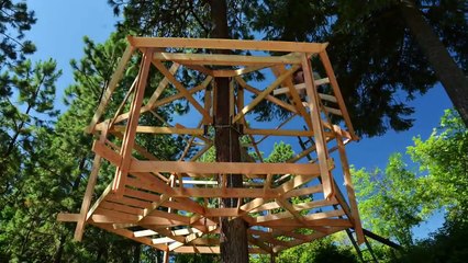 Ağaçtan  Ev Yapımı -herkesin istedigi bir hayat aslında