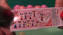 Kinder surprise eggs unboxing, Disney surprise eggs and Minnie Mouse surprise eggs