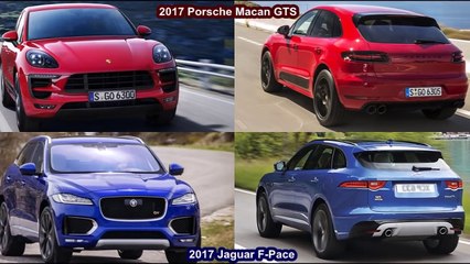 2017 Jaguar F-pace S Vs 2017 Porsche Macan Gts - Design!