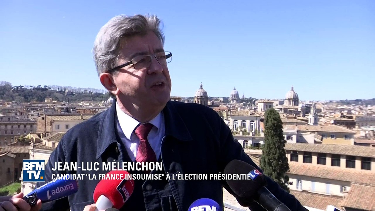 Jean-Luc Mélenchon "heureux" d'avoir réuni ses 500 parrainages