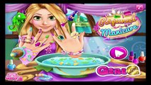 Princess Rapunzel Manicure - Rapunzel Nails Spa Video Game For Little Girls