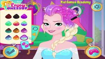 Disney Frozen Game Elsa Queen New Hair Style Punk Rock Braids