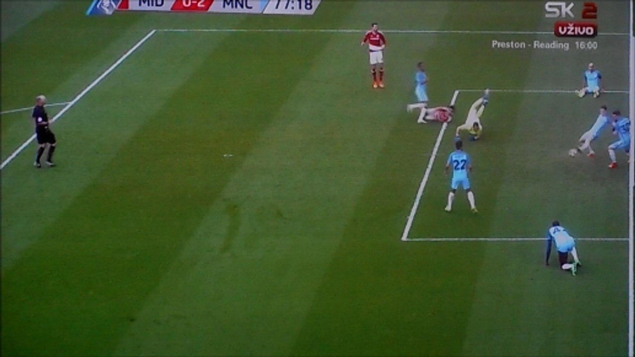 John Stones Goal Line Save vs Middlesbrough!