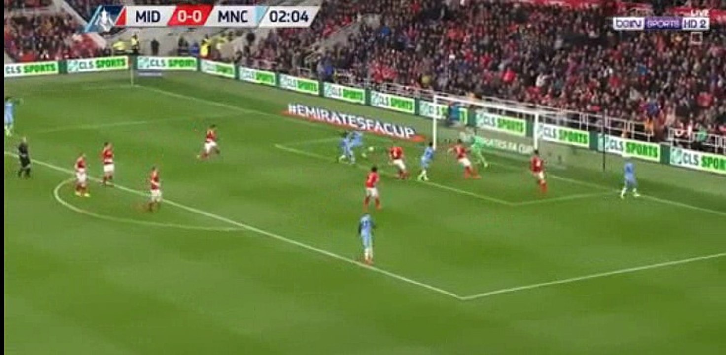 أهداف مباراة مانشستر سيتي وميدلزبره 2-0 كاملة تعليق علي محمدعلي 2017/03/11 كأس الإتحاد الإنجليزي