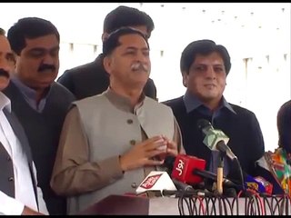 Скачать видео: Javed Latif Abusive Press Conference Against Murad saeed