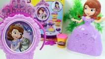 Play Doh Sparkle Sofia Amulet & Jewels Vanity Set Make Sofia the First Amulet Tiara Play D