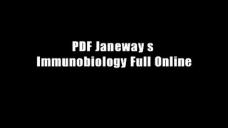 PDF Janeway s Immunobiology Full Online