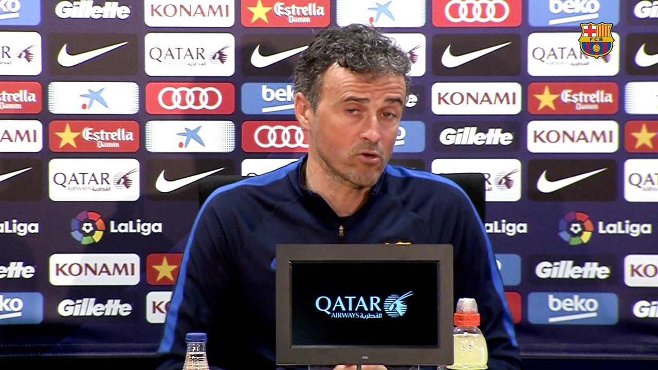 Luis Enrique: “Estamos vivos en las tres competiciones y queremos competir"