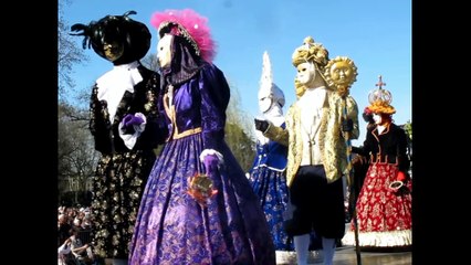 Carnaval vénitien : le podium toujours très prisé