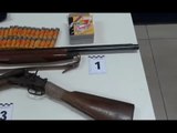 Vittoria (RG) - Armi e munizioni sequestrate in azienda agricola (11.03.17)
