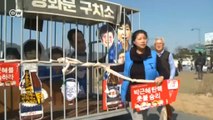 В Сеуле прошли демонстрации за и против президента (11.03.2017)