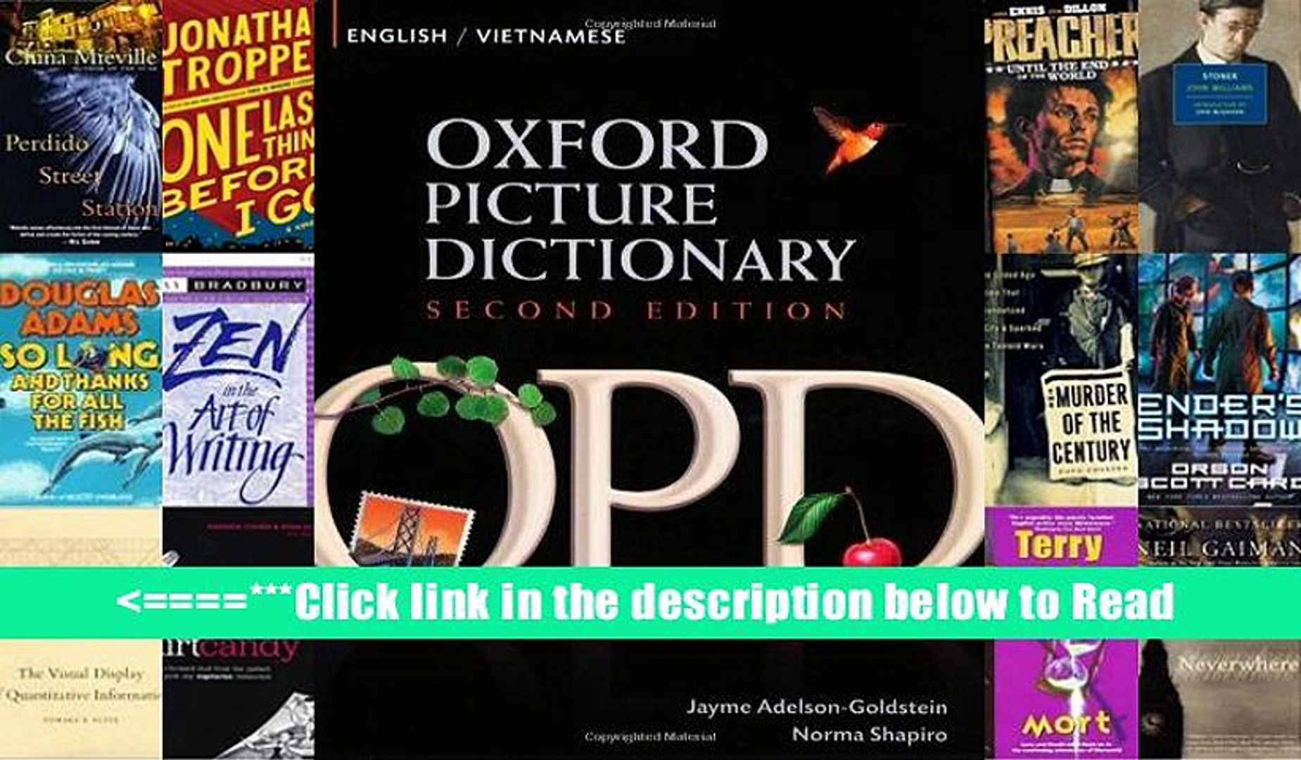 Read Oxford Picture Dictionary Second Edition: English-Vietnamese Edition: Bilingual Dictionary