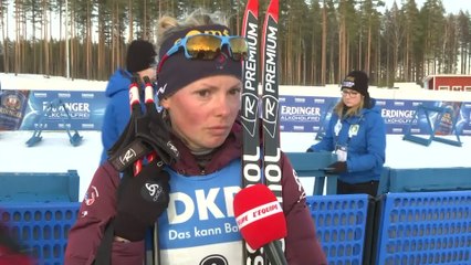Biathlon - CM (F) : Dorin-Habert «Bien que ça se finisse comme ça»
