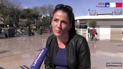 Moi président - Centre commercial de Bonneveine à Marseille : "Plus de moralité dans la vie politique"