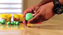 Play Doh Learn Colors Rainbow Animals Molds Fun & Creative for Kids Finger Family