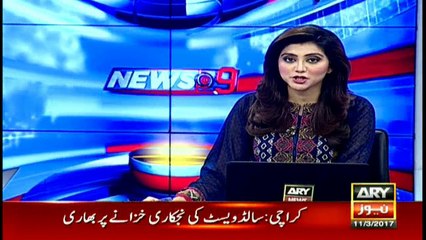 Car crashes on to house roof in China