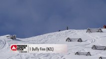 Finn Duffy - winning run Snowboard Men - Freeride Junior Fieberbrunn 2017