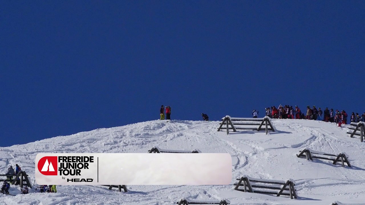 Tom Gratadour - winning run Ski Men - Freeride Junior Fieberbrunn 2017