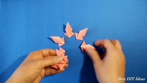 Easy Origami for Kiow Tie, Simple Paper Craft Idea f