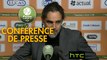 Conférence de presse Stade Lavallois - AJ Auxerre (0-0) : Marco SIMONE (LAVAL) - Cédric DAURY (AJA) - 2016/2017