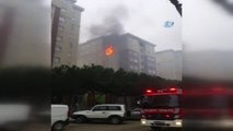 Başakşehir'de Lüks Sitede Korkutan Yangın