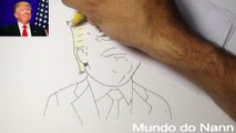 Caricatura - Donald Trump