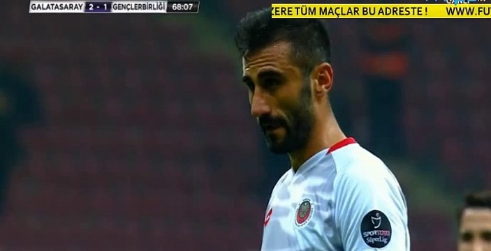 Selcuk Sahin (Penalty) Goal HD - Galatasaray	2-2	Genclerbirligi 11.03.2017