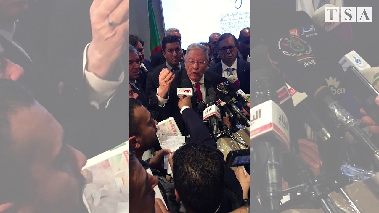 Djamel Ould Abbès s'emporte contre un journaliste: "c'est honteux!"