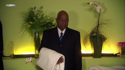 Teddy Long, Vickie Guerrero and Edge Backstage Segment