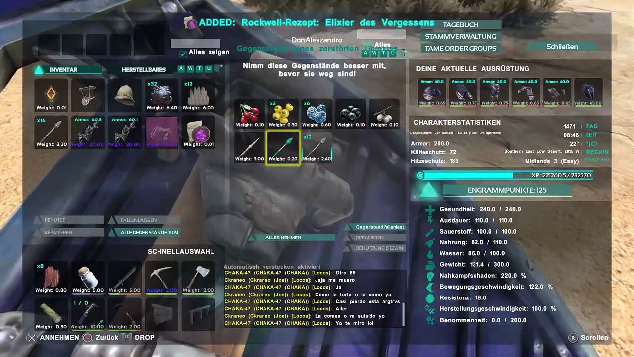 DonAleszandro ARK Survival Evolved : ««-Aufbau einer Zivilisation mit Don Rambo-»» (942)